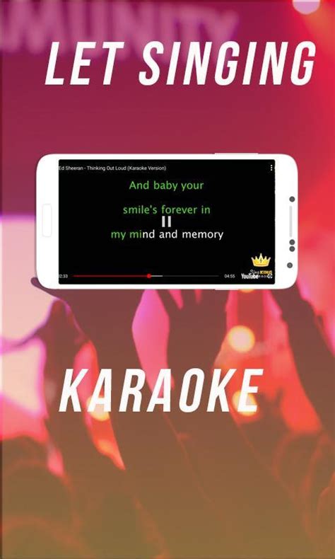 The Sing King App Karaoke Game.